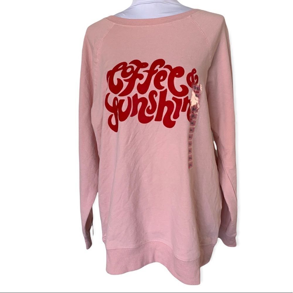 WILDFOX women’s pink sweatshirt sz S